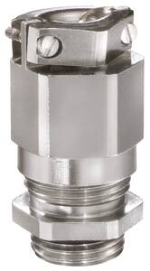 SPRINT EX  cable glands with external strain relief, EMSKEZ, brass nickel-plated, metric