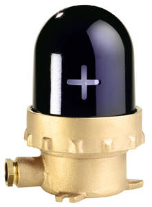 Steering light, type 1006 with illuminating cross, 3-point fixing, 230V