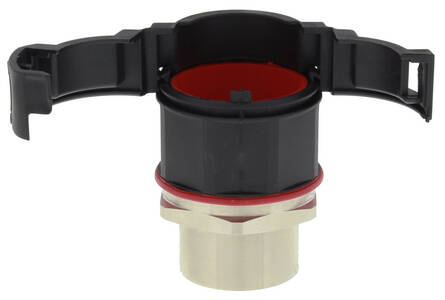 BraceFITTING, straight, with internal thread, polyamide / brass, EMBFSI, metric