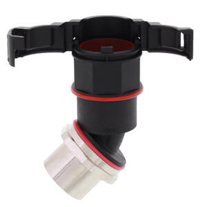 BraceFITTING, 45°angle, with internal thread, polyamide / brass, EMBF45I, metric