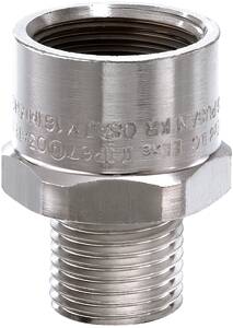 EX d OSAJ, brass, enlargement adaptors, metric-metric
