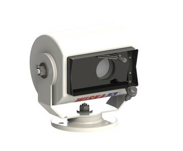 Network cameras with mounting bracket