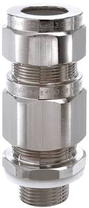 EX d OS-E1UF, brass, for armoured cable, metric