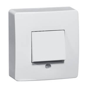 Rocker switch surface mounting IP 20