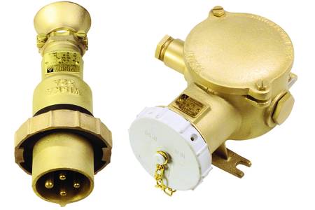 Plugs and Sockets, brass