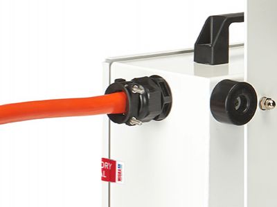 WISKA PushIn Mobile Splitter - Enlargement of Reefer Container Capacity