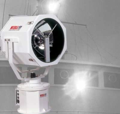 SH450 searchlight with FL51 pan & tilt unit
