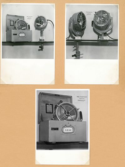 Marine searchlight