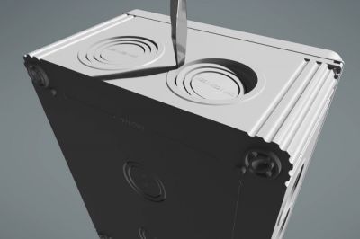 The solution for almost every cable diameter - the knockout entry